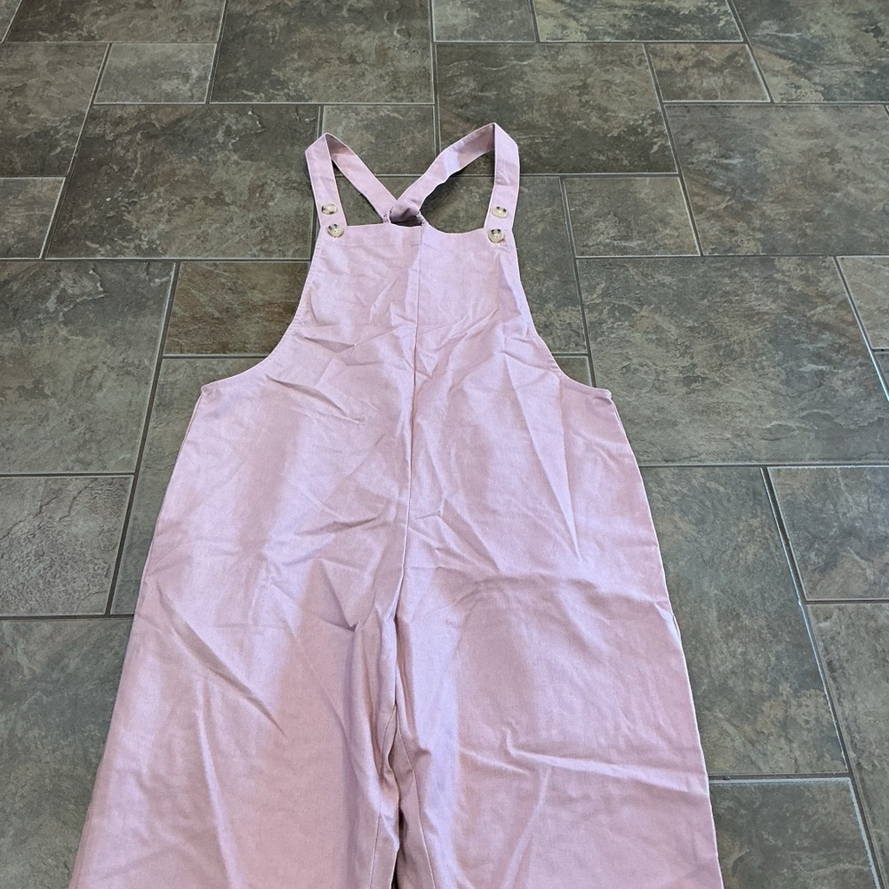 🥵 Pink Women's Jumpsuit - Picture 2 of 5